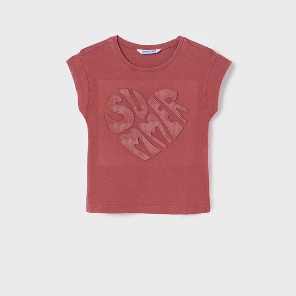 Size 10 Girls Mayoral Rose Graphic Tee for Kids